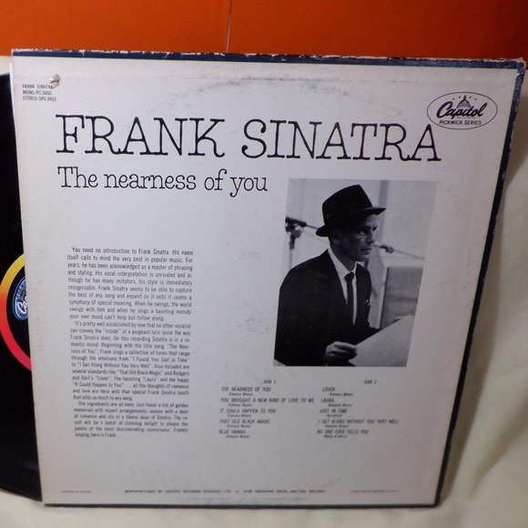 ~~~ FRANK SINATRA ~~~ The Nearness of You - Picture 2 of 2